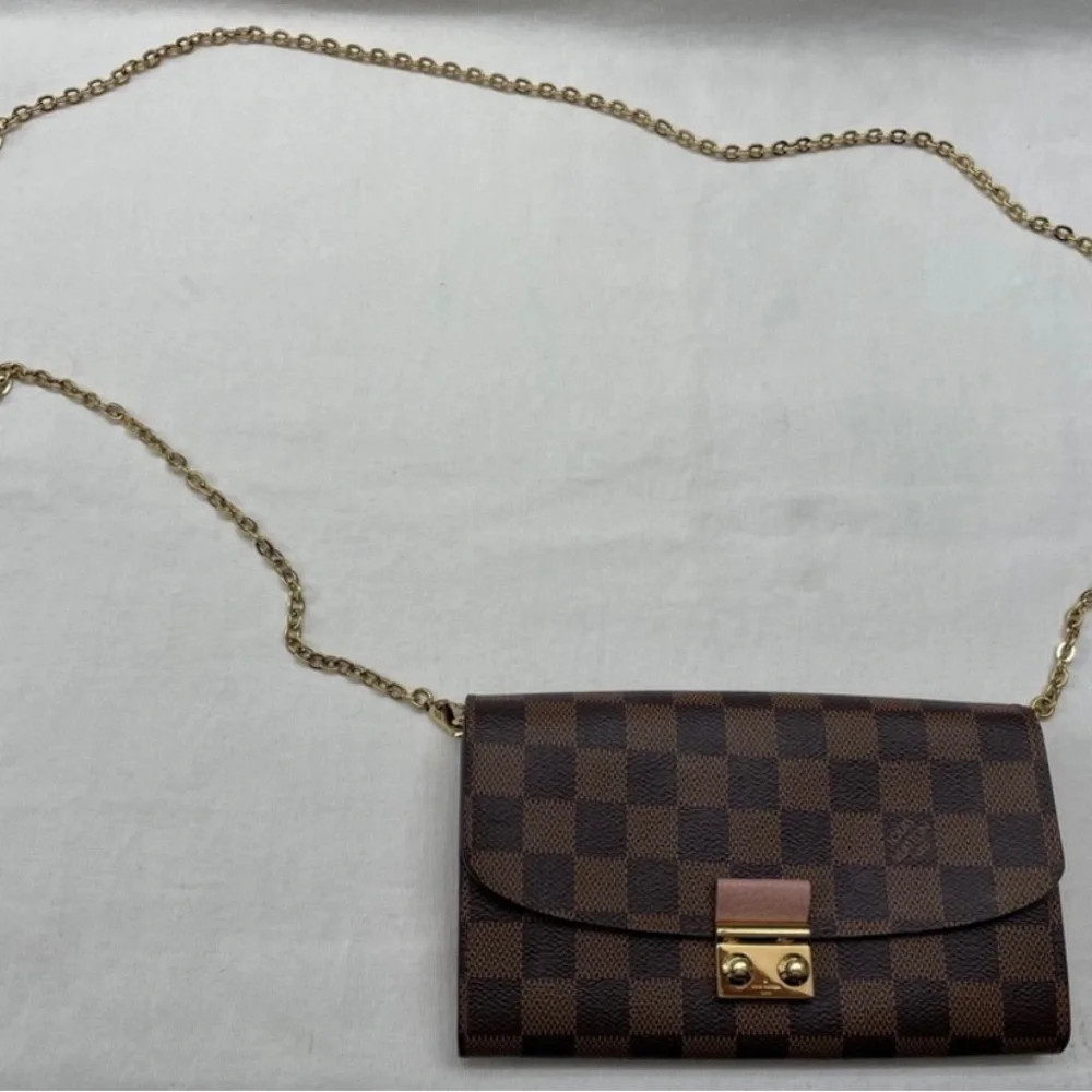 Louis Vuitton Croisette chain wallet - Picture 4 of 14